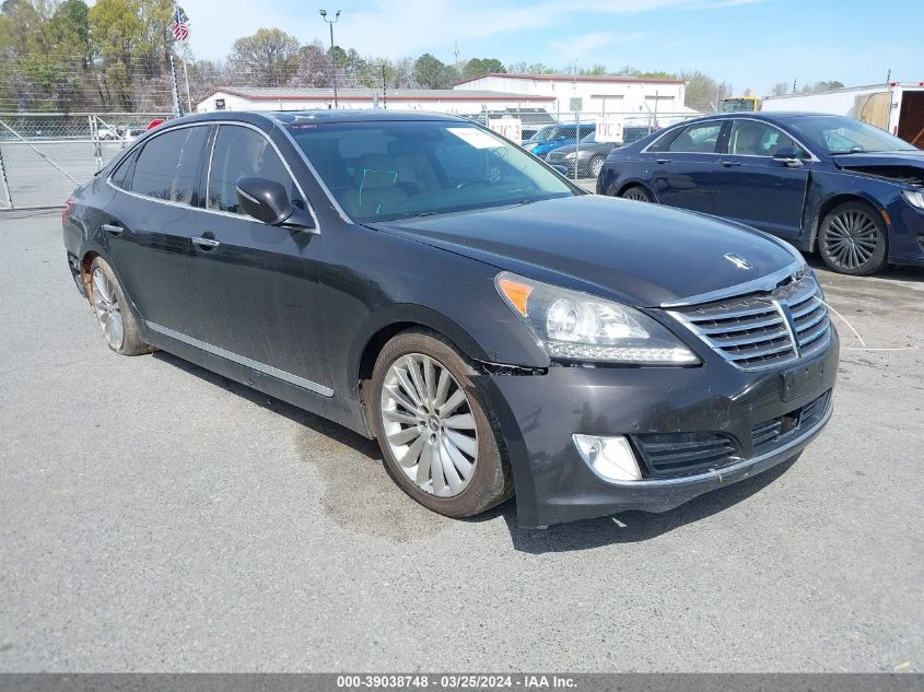 2014 Hyundai Equus Signature VIN: KMHGH4JH6EU084016 Lot: 39038748