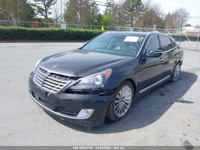 2014 Hyundai Equus Signature VIN: KMHGH4JH6EU084016 Lot: 39038748