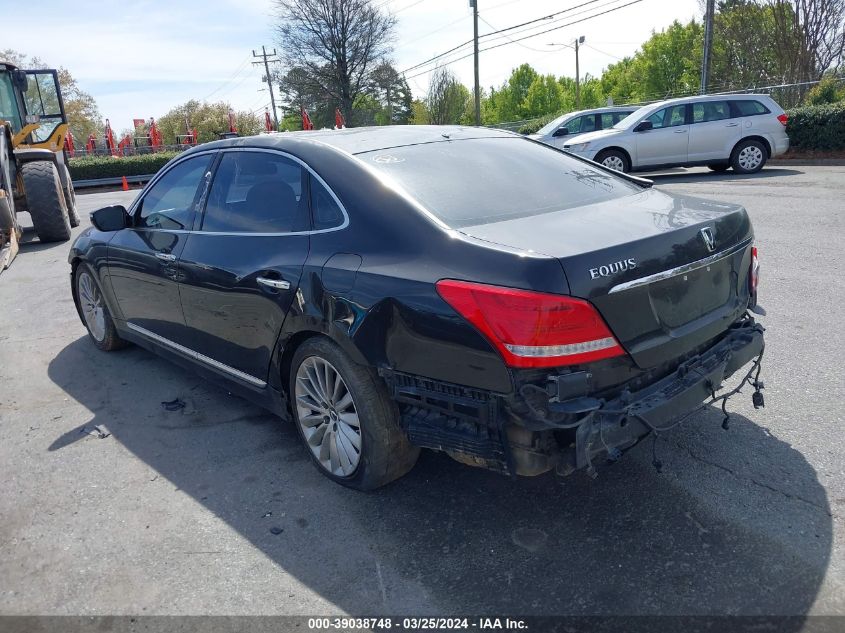 2014 Hyundai Equus Signature VIN: KMHGH4JH6EU084016 Lot: 39038748