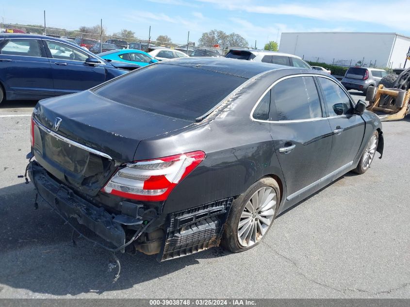 2014 Hyundai Equus Signature VIN: KMHGH4JH6EU084016 Lot: 39038748