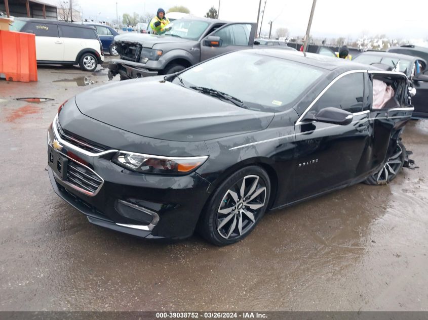 2018 Chevrolet Malibu Lt VIN: 1G1ZD5ST6JF163999 Lot: 39038752