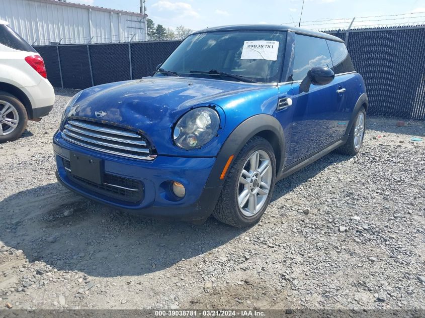 WMWSU3C59CT369333 | 2012 MINI COOPER