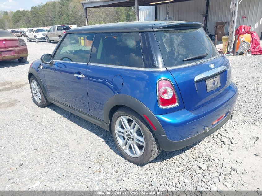 WMWSU3C59CT369333 | 2012 MINI COOPER