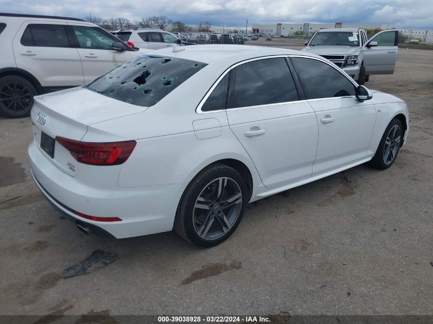 WAULMAF40JA120780 2018 Audi A4 2.0T Tech Ultra Premium/2.0T Ultra Premium