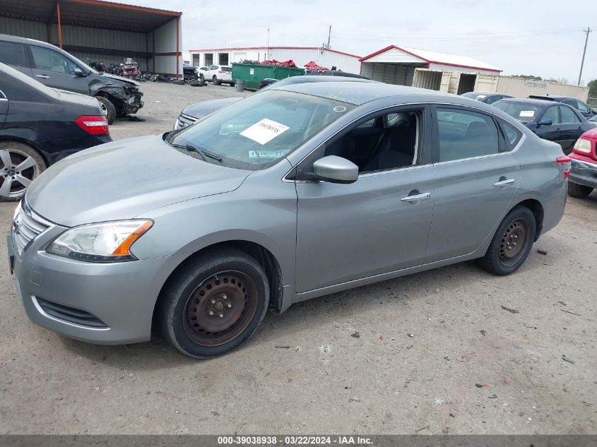 3N1AB7AP4EY295574 | 2014 NISSAN SENTRA