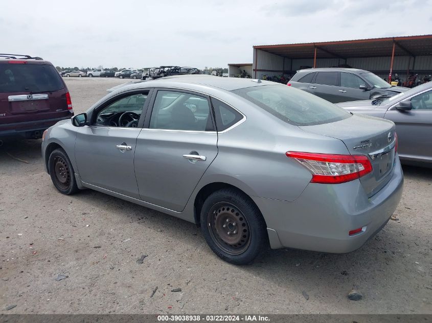 3N1AB7AP4EY295574 | 2014 NISSAN SENTRA