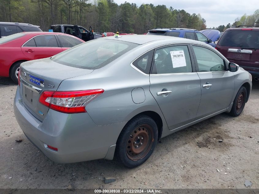 3N1AB7AP4EY295574 | 2014 NISSAN SENTRA