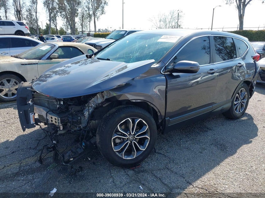 VIN 2HKRW1H58MH413045 2021 HONDA CR-V 2WD EX