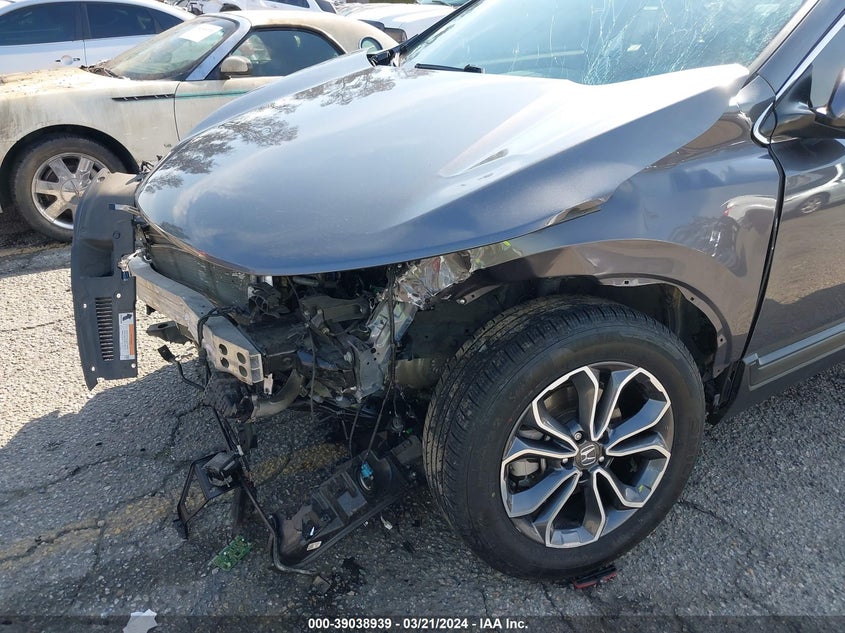 VIN 2HKRW1H58MH413045 2021 HONDA CR-V 2WD EX
