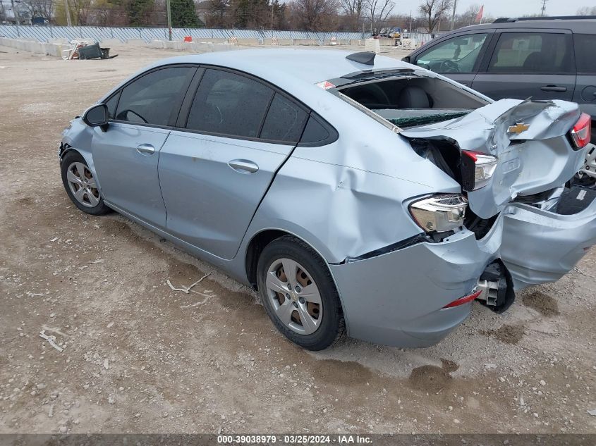 2018 Chevrolet Cruze Ls Auto VIN: 1G1BC5SM3J7209943 Lot: 39038979