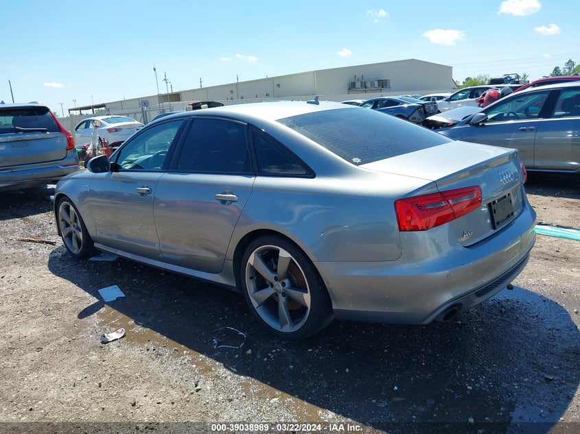 2015 Audi A6 3.0T Premium Plus VIN: WAUHGAFC3FN026123 Lot: 39038989