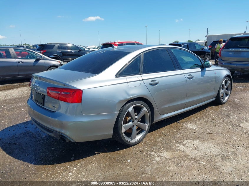 2015 Audi A6 3.0T Premium Plus VIN: WAUHGAFC3FN026123 Lot: 39038989
