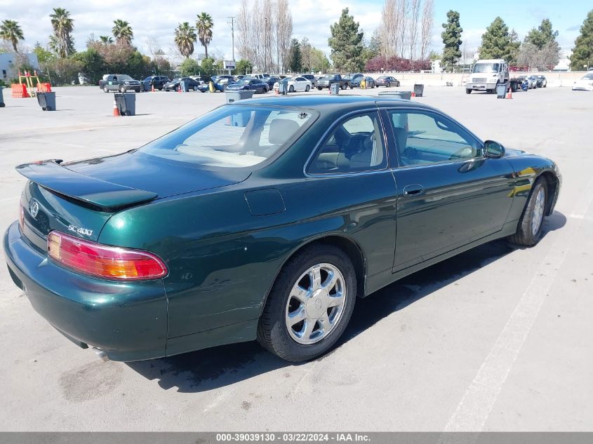 2000 Lexus Sc 400 VIN: JT8CH32Y6Y1002995 Lot: 39039130