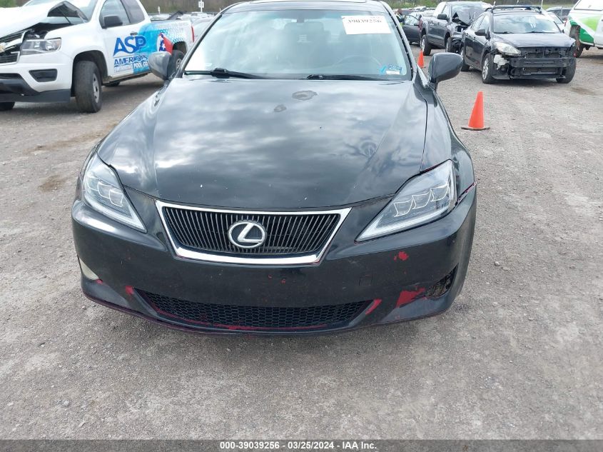 2006 Lexus Is 250 VIN: JTHCK262862002201 Lot: 39039256