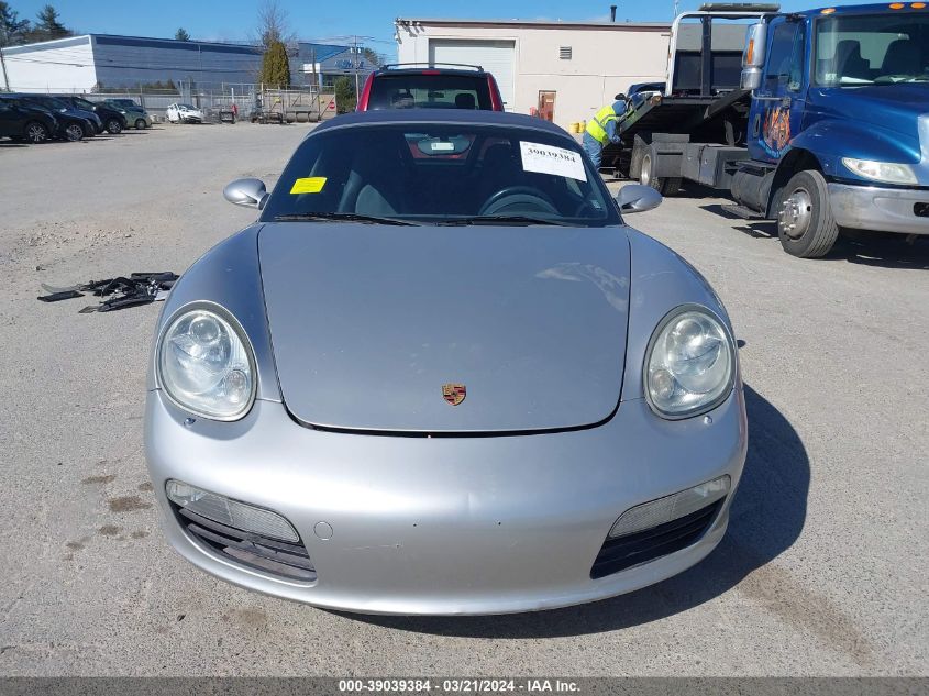 WP0CA29856U710169 | 2006 PORSCHE BOXSTER