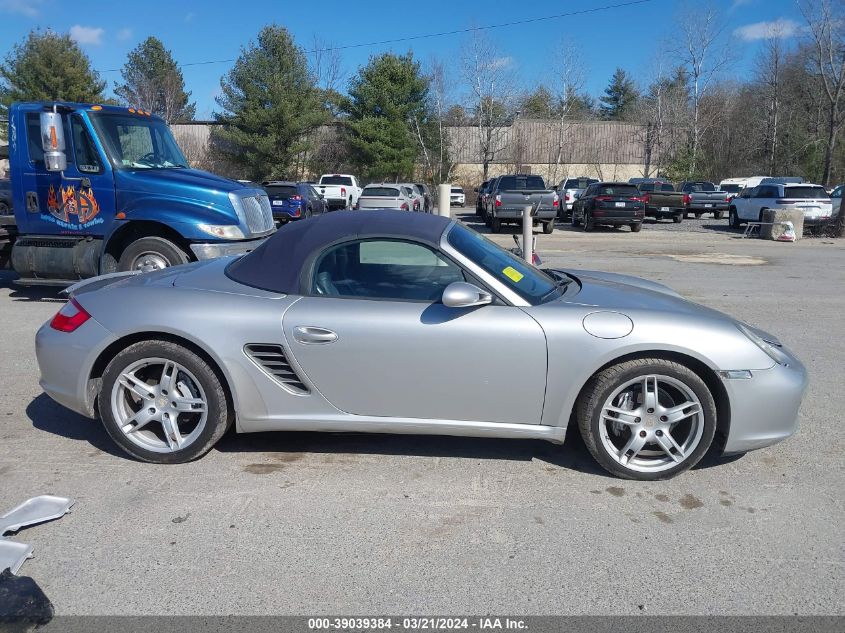 WP0CA29856U710169 | 2006 PORSCHE BOXSTER