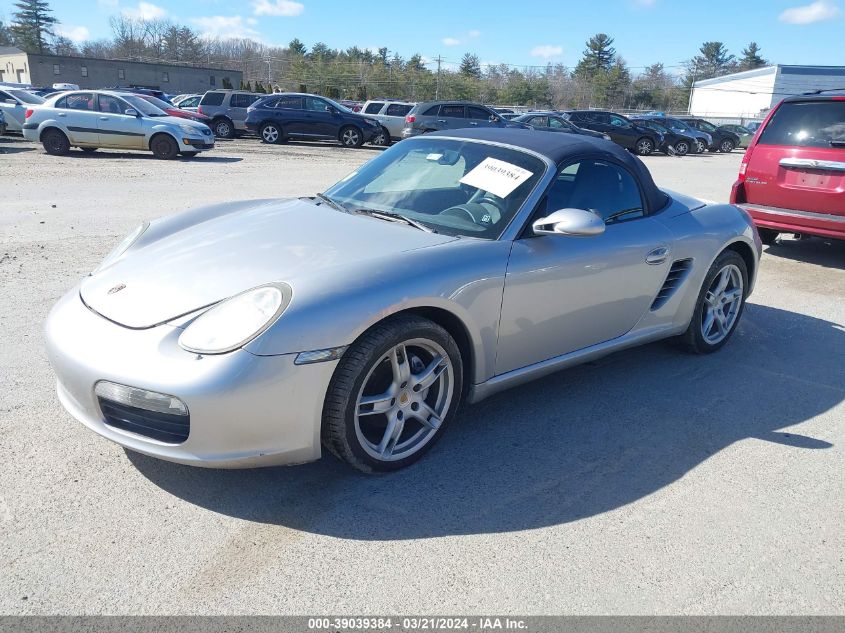 WP0CA29856U710169 | 2006 PORSCHE BOXSTER