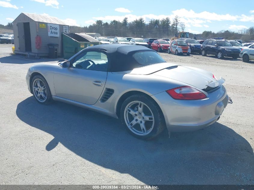 WP0CA29856U710169 | 2006 PORSCHE BOXSTER