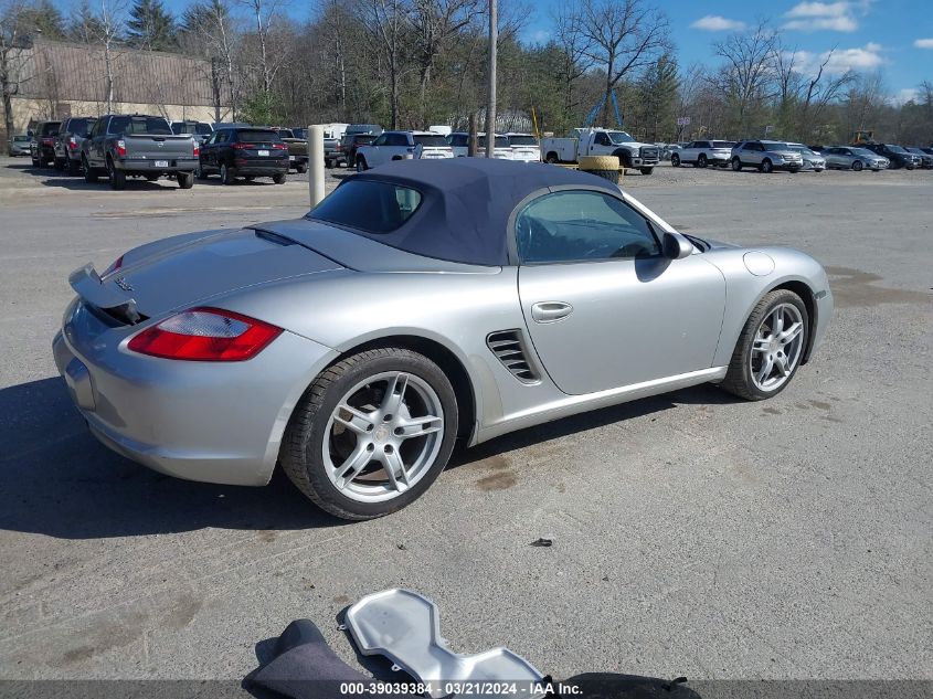 WP0CA29856U710169 | 2006 PORSCHE BOXSTER