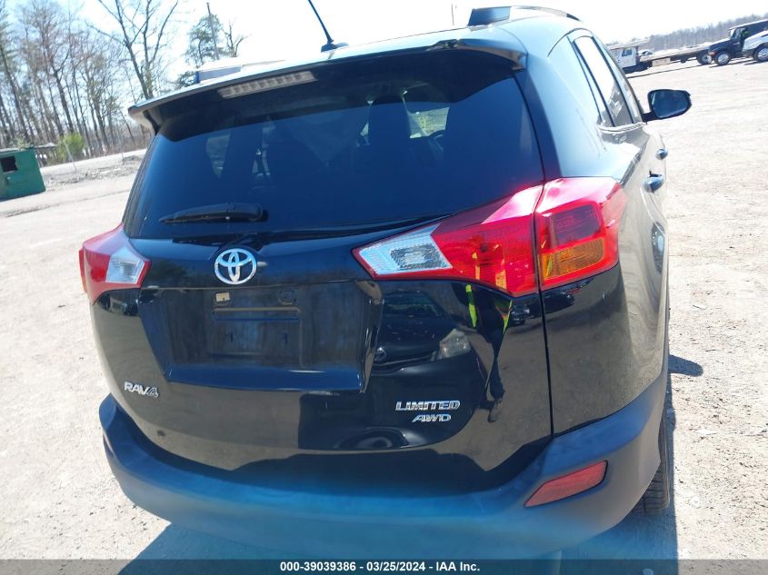 2015 Toyota Rav4 Limited VIN: 2T3DFREVXFW393941 Lot: 39039386