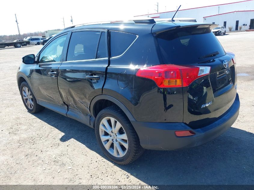 2015 Toyota Rav4 Limited VIN: 2T3DFREVXFW393941 Lot: 39039386