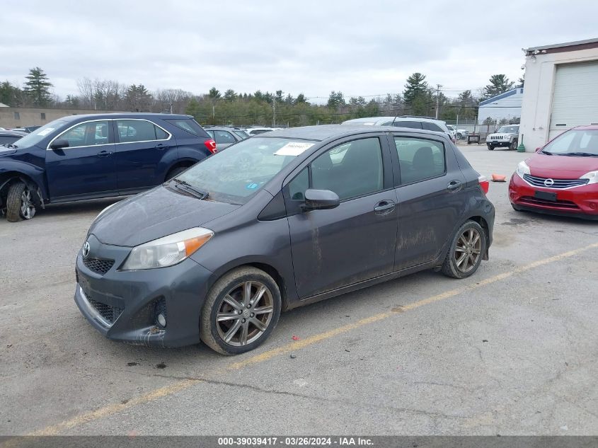 JTDKTUD37CD521502 | 2012 TOYOTA YARIS