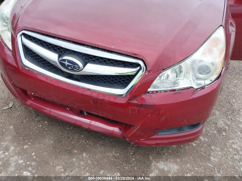 2013 Subaru Legacy 2.5I VIN: 4S3BMBA6XD3027657 Lot: 39039444