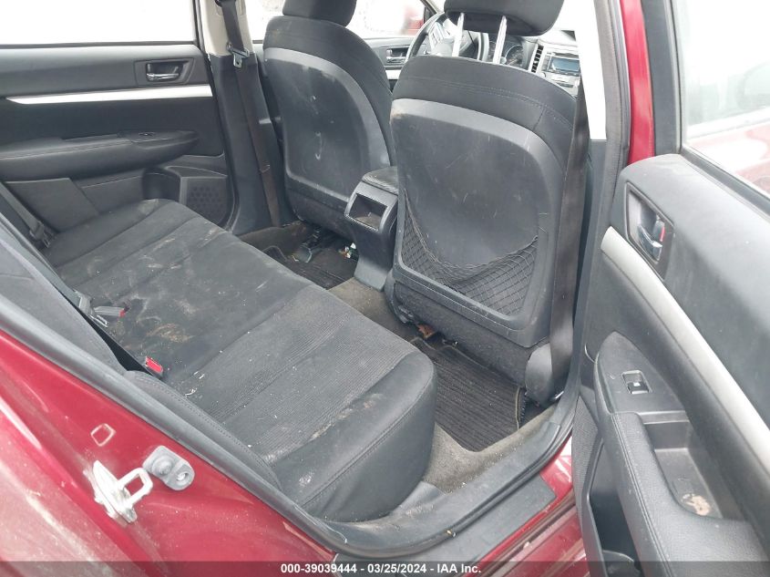 2013 Subaru Legacy 2.5I VIN: 4S3BMBA6XD3027657 Lot: 39039444