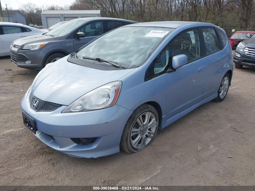 JHMGE88469S054313 | 2009 HONDA FIT