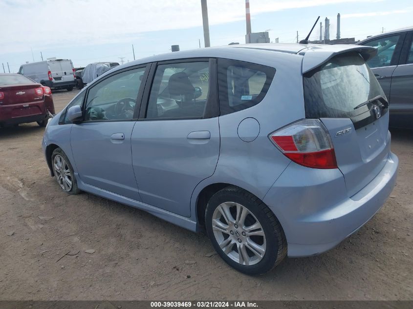 JHMGE88469S054313 | 2009 HONDA FIT