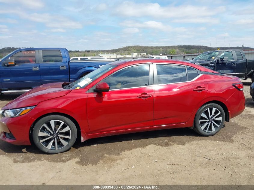 2022 Nissan Sentra Sv Xtronic Cvt VIN: 3N1AB8CV4NY312200 Lot: 39039483