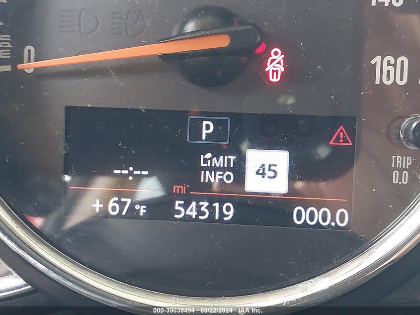 2019 MINI COUNTRYMAN VIN: WMZYS7C54K3F44826