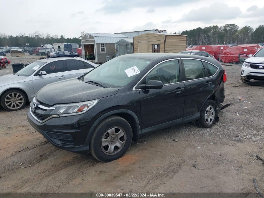 2015 HONDA CR-V LX - 5J6RM4H33FL087542