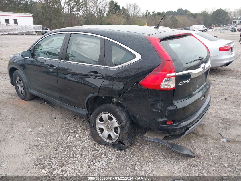 2015 HONDA CR-V LX - 5J6RM4H33FL087542