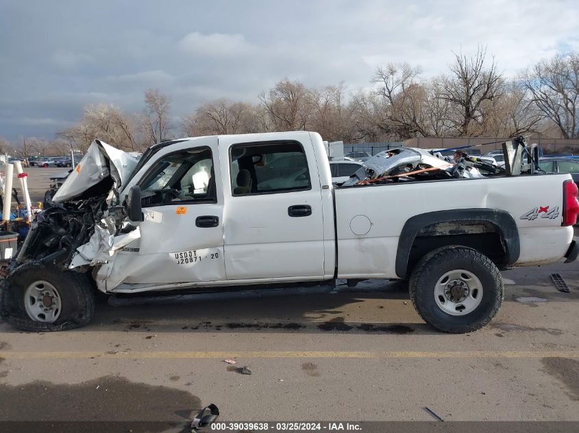 2003 Chevrolet Silverado 2500Hd VIN: 1GCHK23143F161028 Lot: 39039638