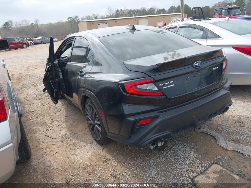 2022 Subaru Wrx Limited VIN: JF1VBAL60N9028363 Lot: 39039644