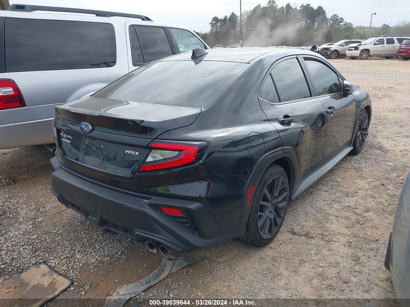 2022 Subaru Wrx Limited VIN: JF1VBAL60N9028363 Lot: 39039644