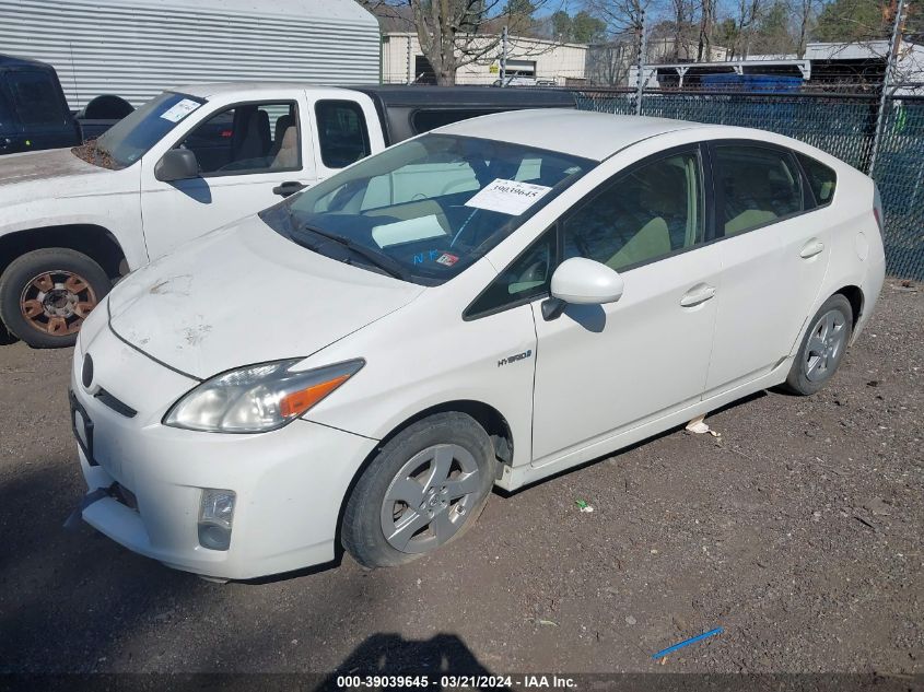 JTDKN3DU9A5160343 | 2010 TOYOTA PRIUS