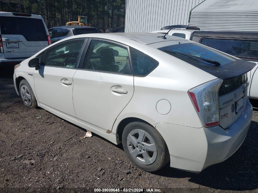 JTDKN3DU9A5160343 | 2010 TOYOTA PRIUS