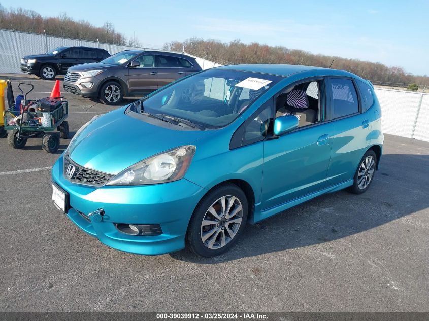 JHMGE8H59CC011112 | 2012 HONDA FIT