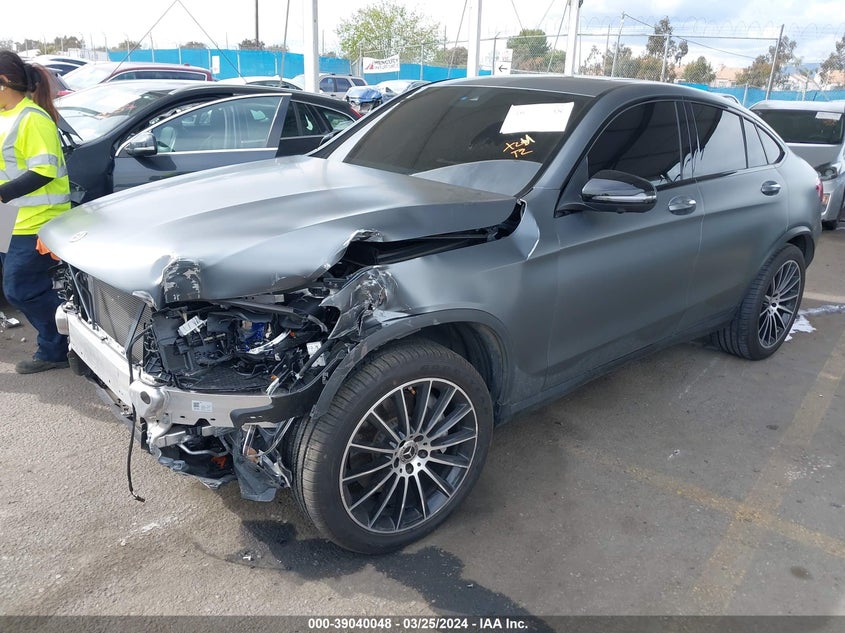 2022 MERCEDES-BENZ GLC 300 4MATIC COUPE VIN: W1N0J8EB9NG064843