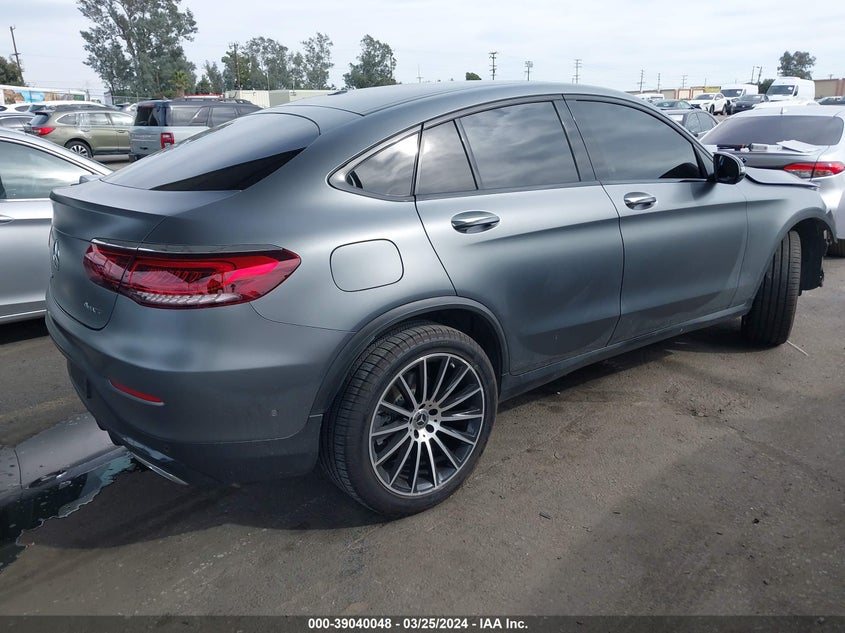 2022 MERCEDES-BENZ GLC 300 4MATIC COUPE VIN: W1N0J8EB9NG064843
