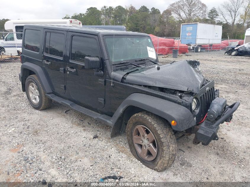 2015 Jeep Wrangler Unlimited Sport VIN: 1C4BJWDG7FL501409 Lot: 39040057