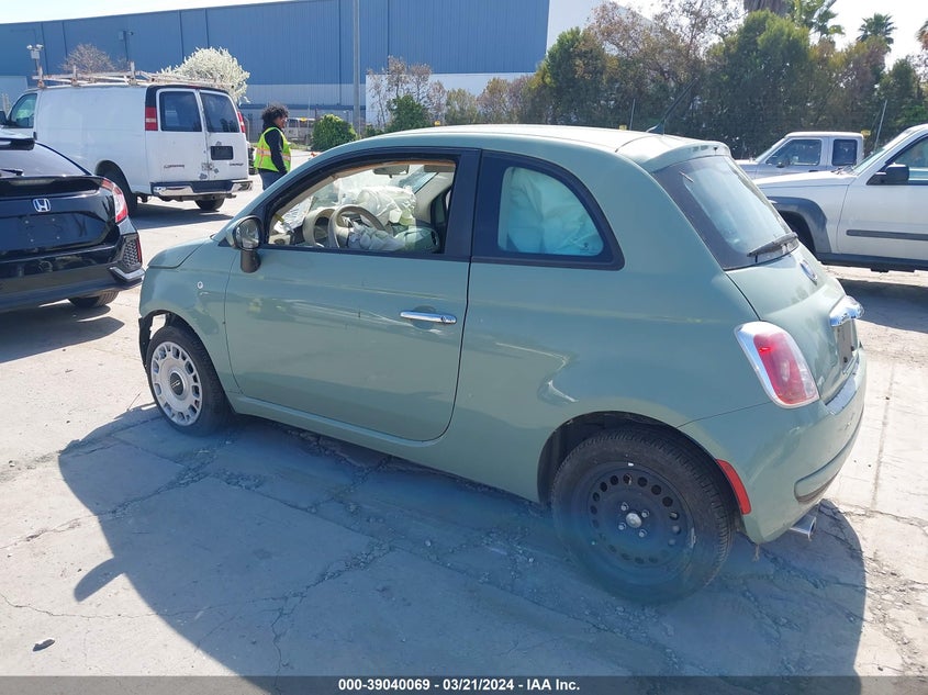 2013 FIAT 500 VIN: 3C3CFFAR3DT513218