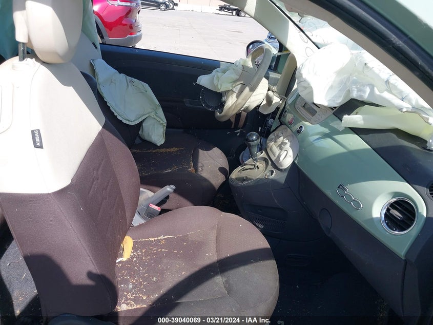 2013 FIAT 500 VIN: 3C3CFFAR3DT513218