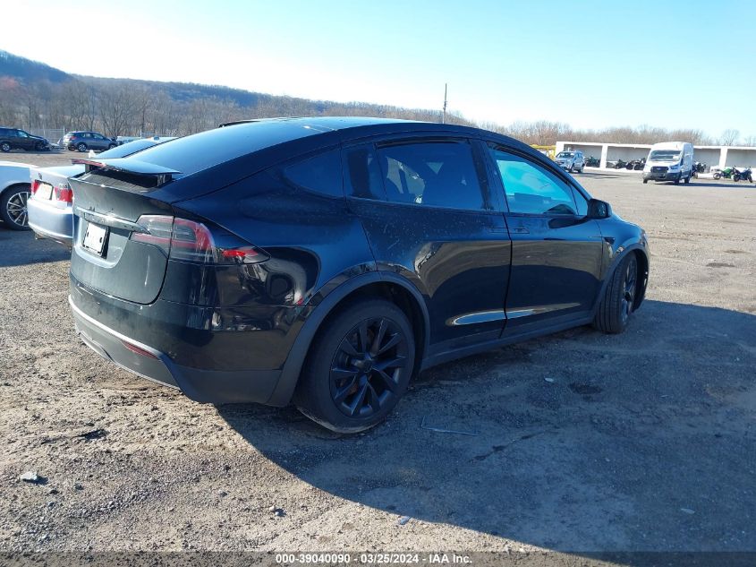 2023 Tesla Model X Dual Motor All-Wheel Drive/Standard Range VIN: 7SAXCDE57PF408446 Lot: 39040090