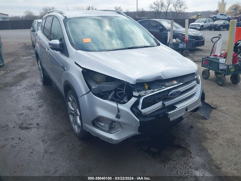 2017 Ford Escape Titanium VIN: 1FMCU9J94HUB79887 Lot: 39040100