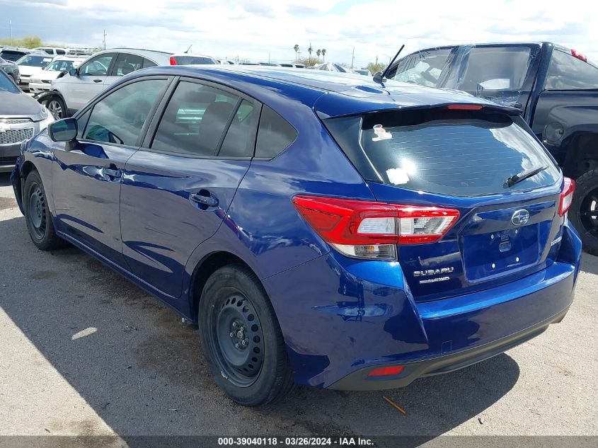 2018 Subaru Impreza VIN: 4S3GTAA60J3705556 Lot: 55125854