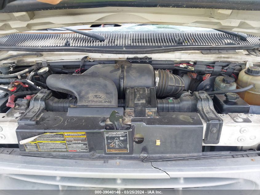 2000 Ford E-350 Super Duty Commercial/Recreational VIN: 1FTSE34L7YHA14703 Lot: 39040146