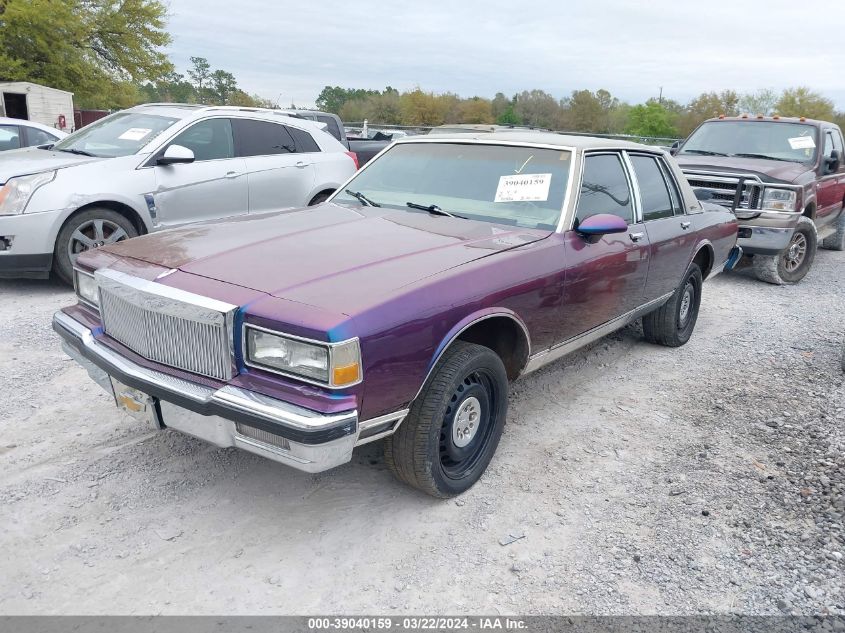 1G1BU51E8KR167122 1989 Chevrolet Caprice Classic Brougham